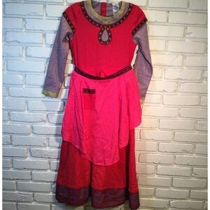 Disney Store Dahlia Wish Costume for Kids 9/10 Dress Up Halloween Cos Play